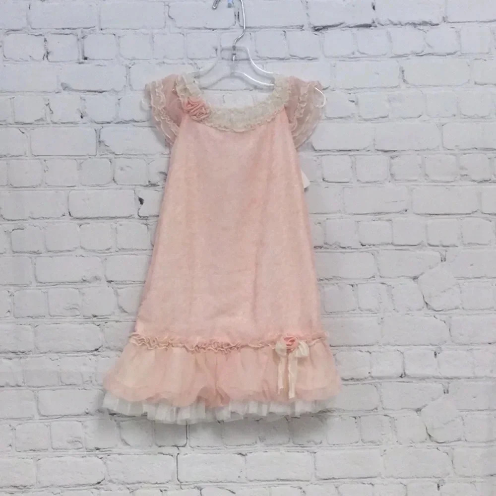 Biscotti Collection 3T Pink Ruffle Dress